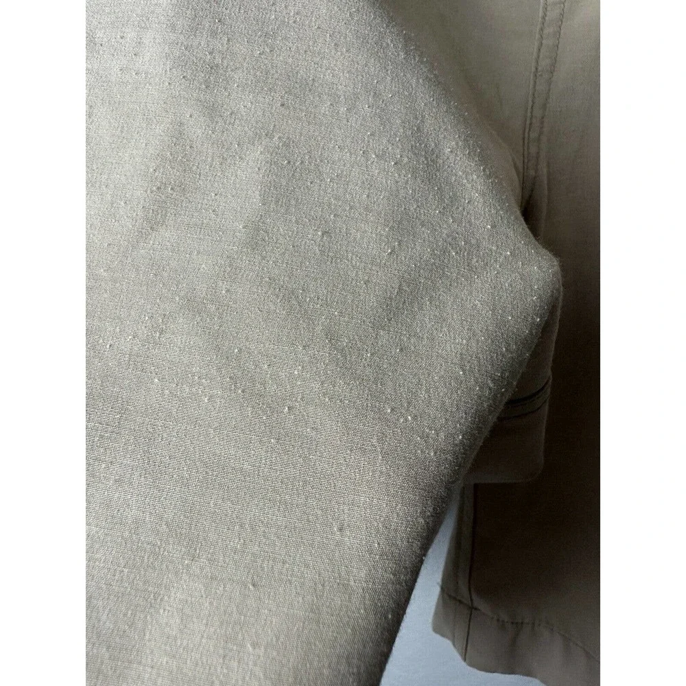 Faherty Mens Size 40 Tan Khaki All Day Shorts Polyester Cotton Spandex
